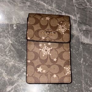Coach Wallet in Snowflake Pattern